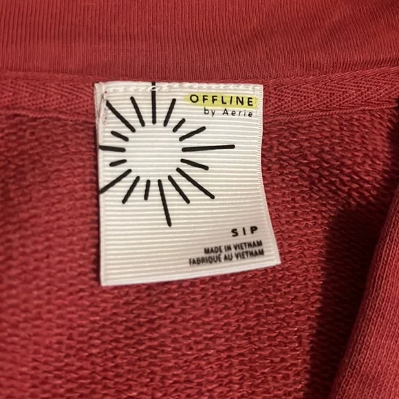 Offline aerie throwback vneck hoodie - Picture 9 of 9